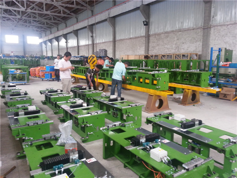 捆扎設(shè)備組裝中階段性檢測(cè)